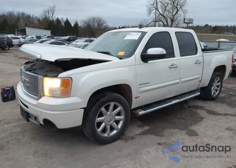 2011 GMC Sierra 1500 Denali из США, поврежденный, VIN 3GTP2XE24BG190492